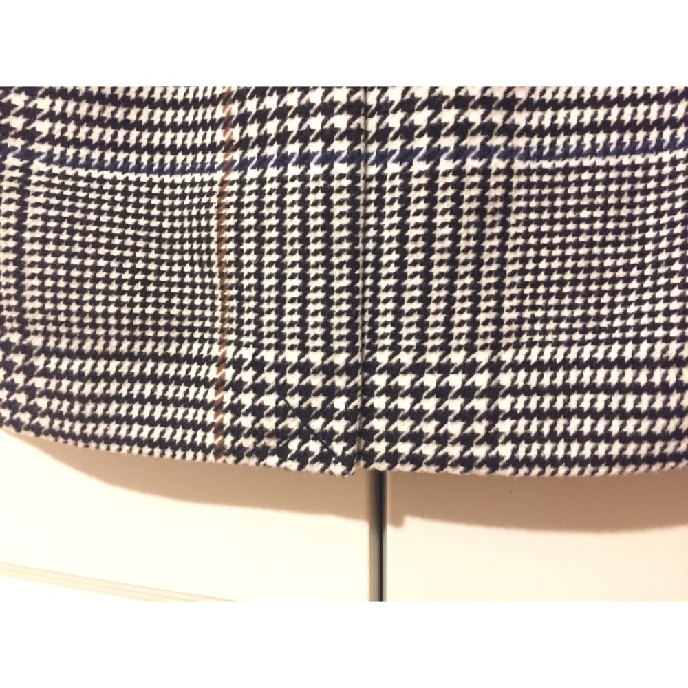 NWOT Zara Grey Tone Plaid Check Coat Size S - Picture 11 of 12